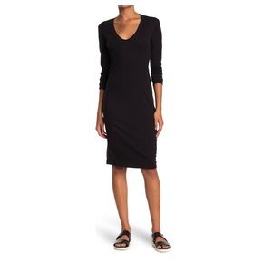 James Perse Long Sleeve Dress
